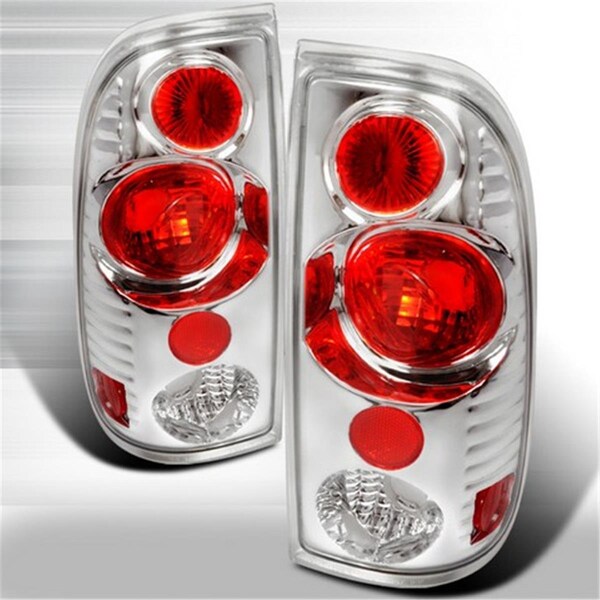 Overtime Altezza Tail Lights for 97 to 03 Ford F150, 6 x 18 x 22 in. - Chrome OV2654286 - main